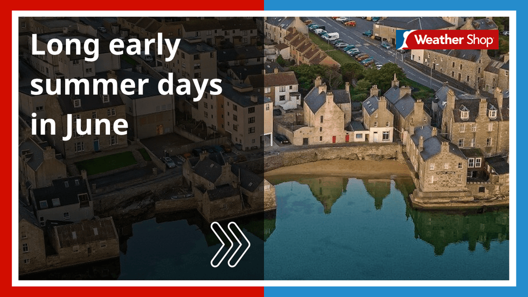 Long early summmer days in June - dev-weathershop
