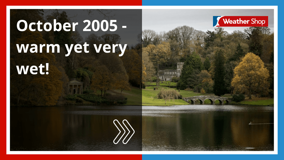 October 2005 - warm yet very wet! - dev-weathershop