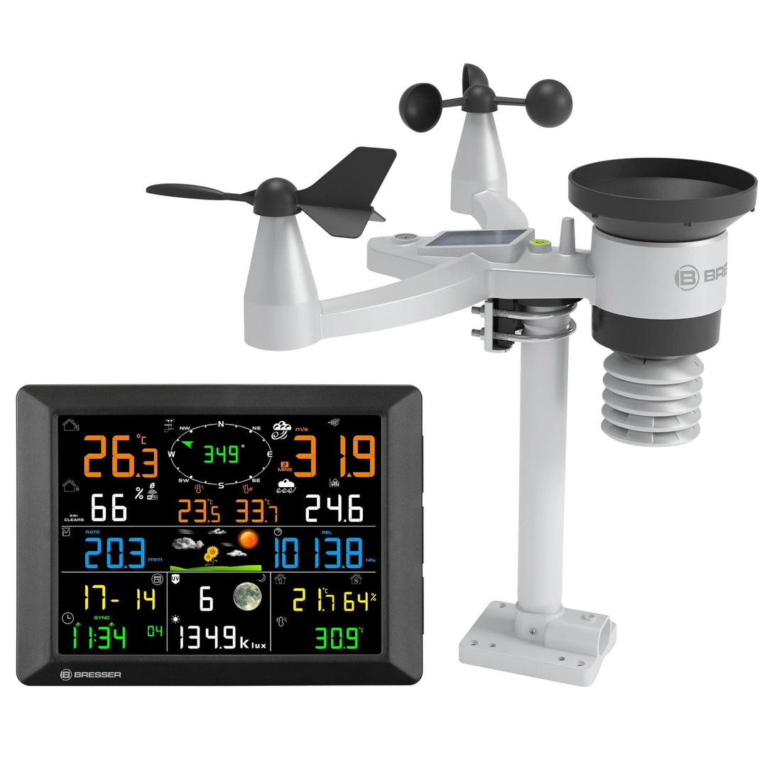Bresser 15013 Terral 7-in-1 LoRa Weather Station with Wi-Fi &amp; 1.5km Range - Weather Shop
