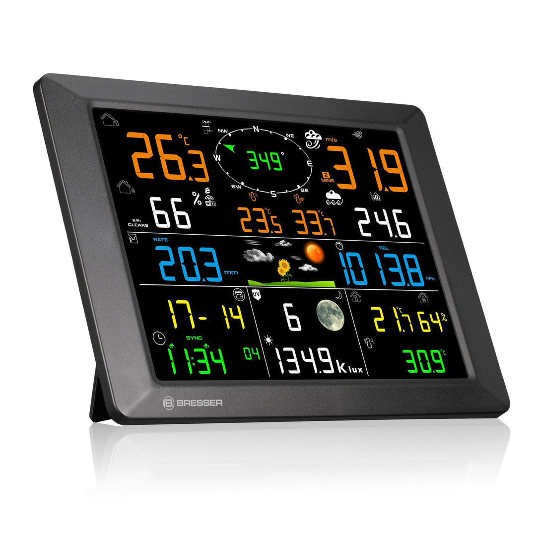 Bresser 15013 Terral 7-in-1 LoRa Weather Station with Wi-Fi &amp; 1.5km Range - Weather Shop