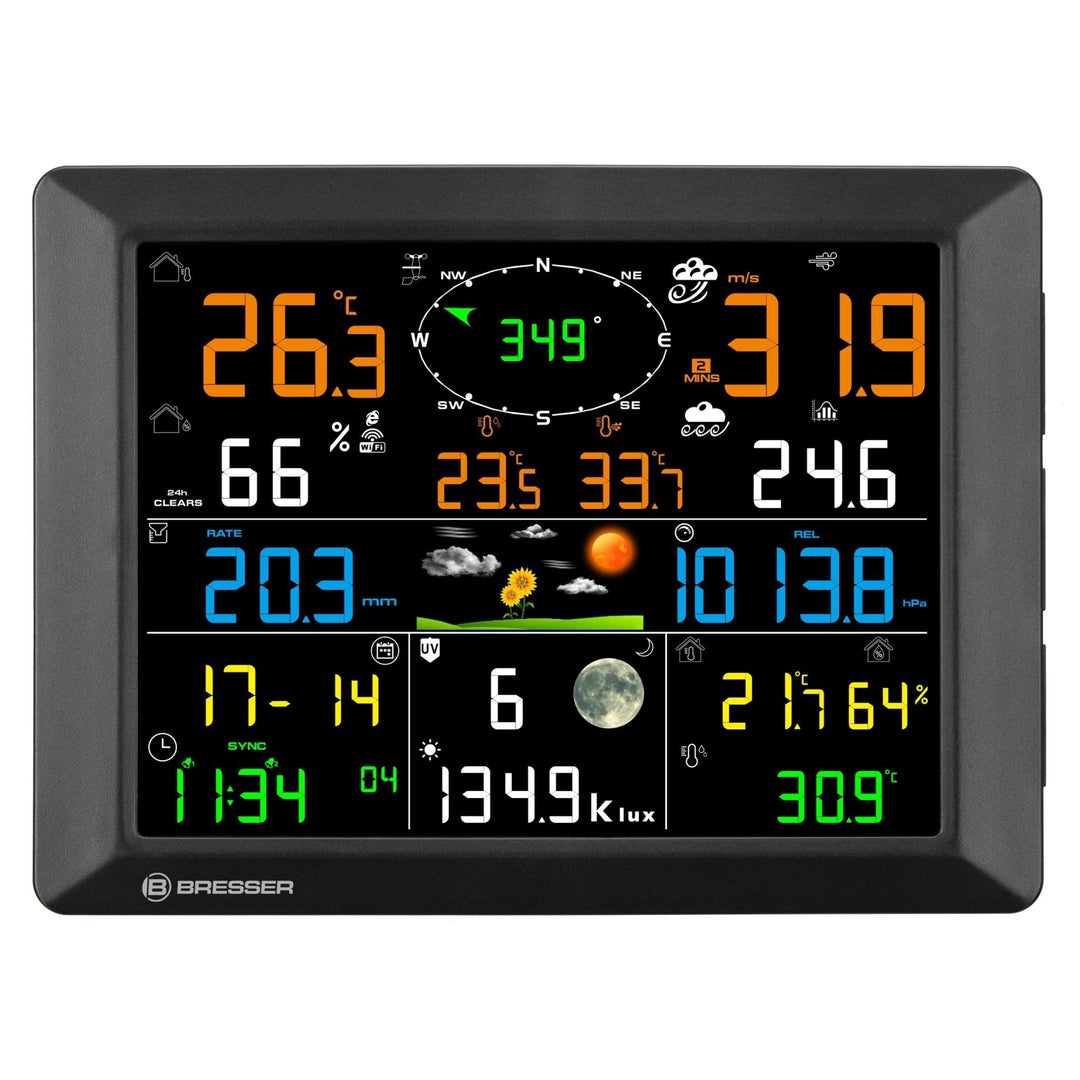 Bresser 15013 Terral 7-in-1 LoRa Weather Station with Wi-Fi &amp; 1.5km Range - Weather Shop