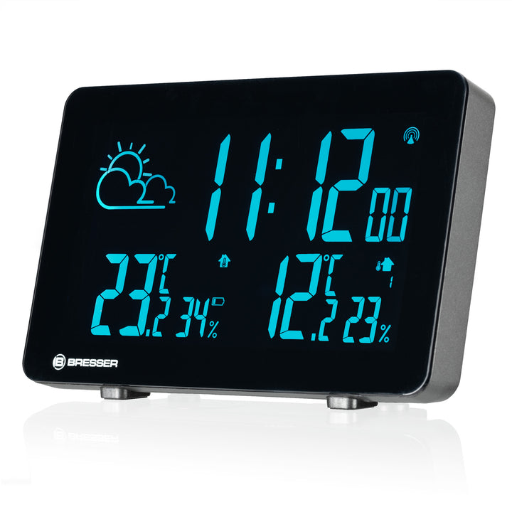 Bresser 15231 Colour Changing Weather Station with Thermo-Hygro Sensor