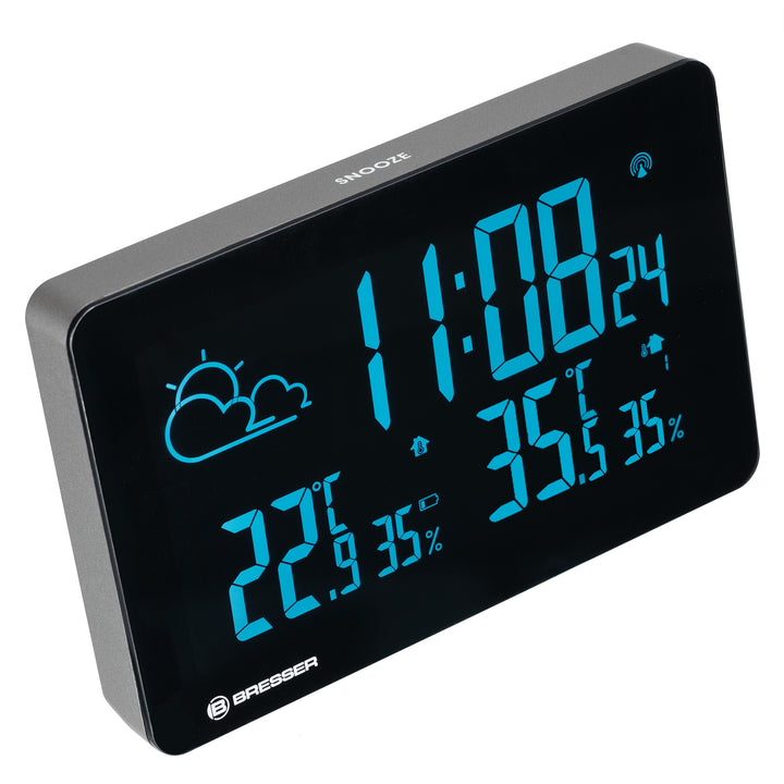 Bresser 15231 Colour Changing Weather Station with Thermo-Hygro Sensor