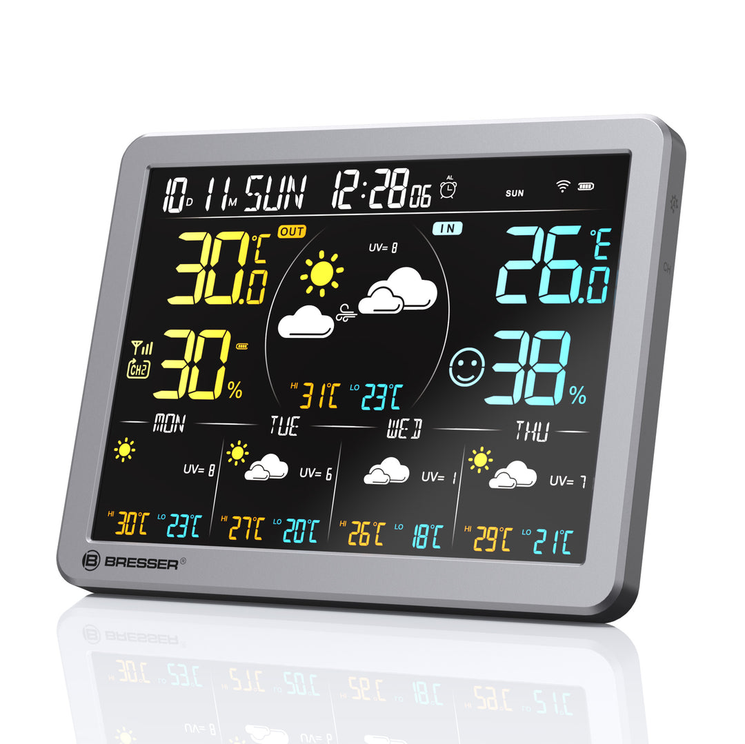 Bresser 15243 4CAST SG Smart Home Weather Station with Tuya App Control - Weather Shop