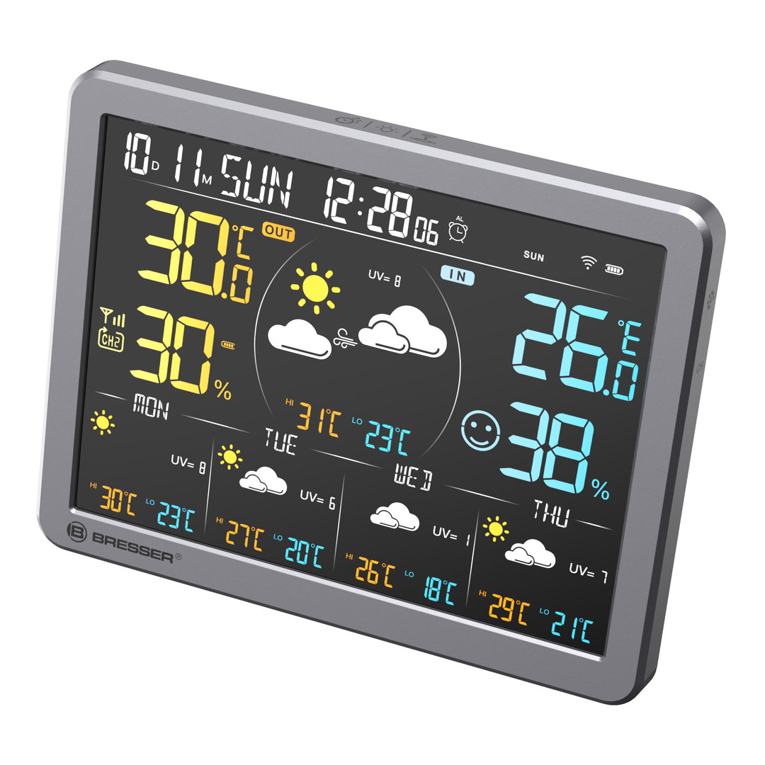 Bresser 15243 4CAST SG Smart Home Weather Station with Tuya App Control - Weather Shop
