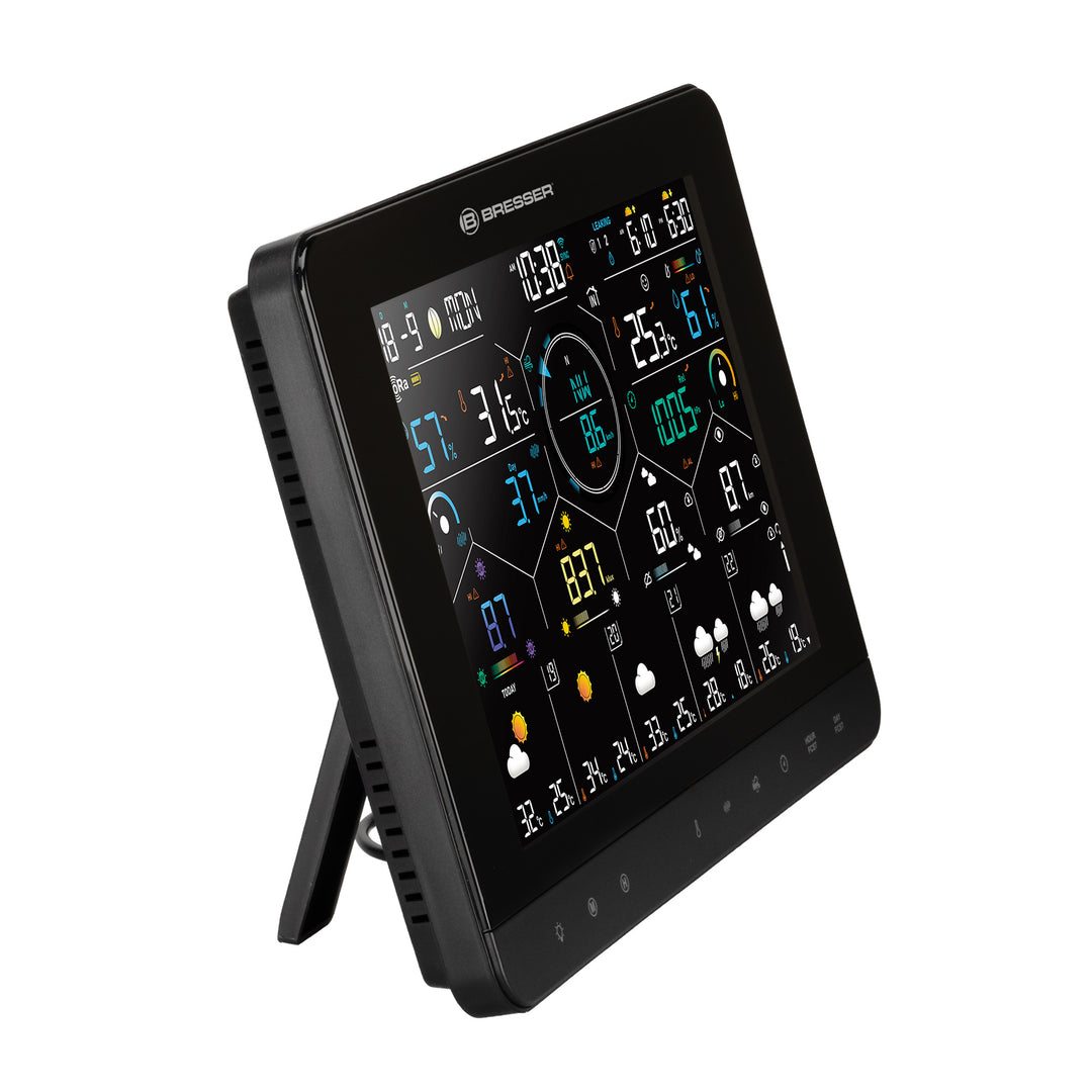 Bresser 15440 7-in-1 LoRa 4Cast Weather Station with Solar Sensor &amp; 1.5km Range