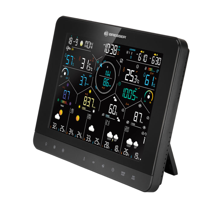 Bresser 15440 7-in-1 LoRa 4Cast Weather Station with Solar Sensor &amp; 1.5km Range