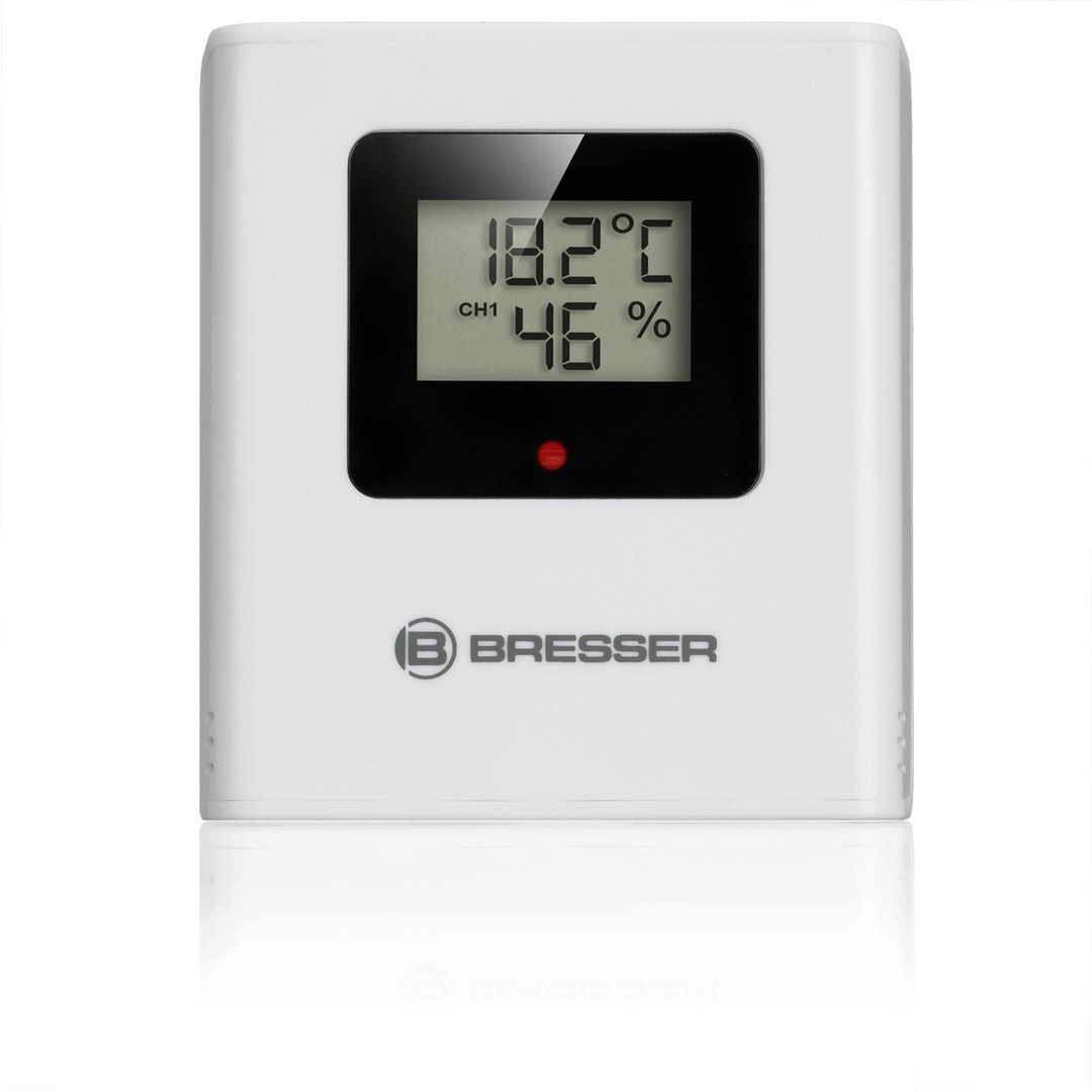 Bresser 16206 Home Weather Station with Outdoor Sensor, Black/Grey