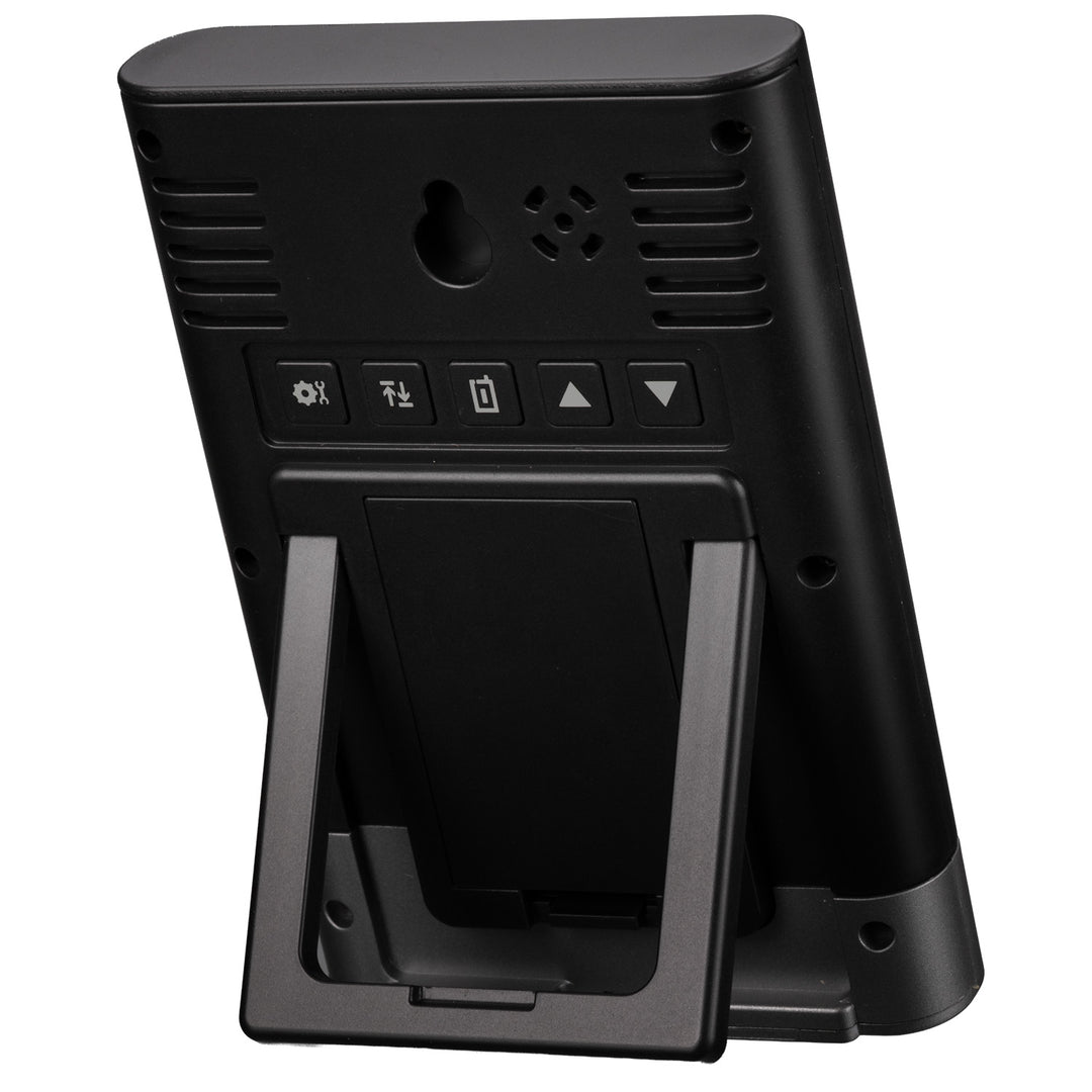 Bresser 16206 Home Weather Station with Outdoor Sensor, Black/Grey