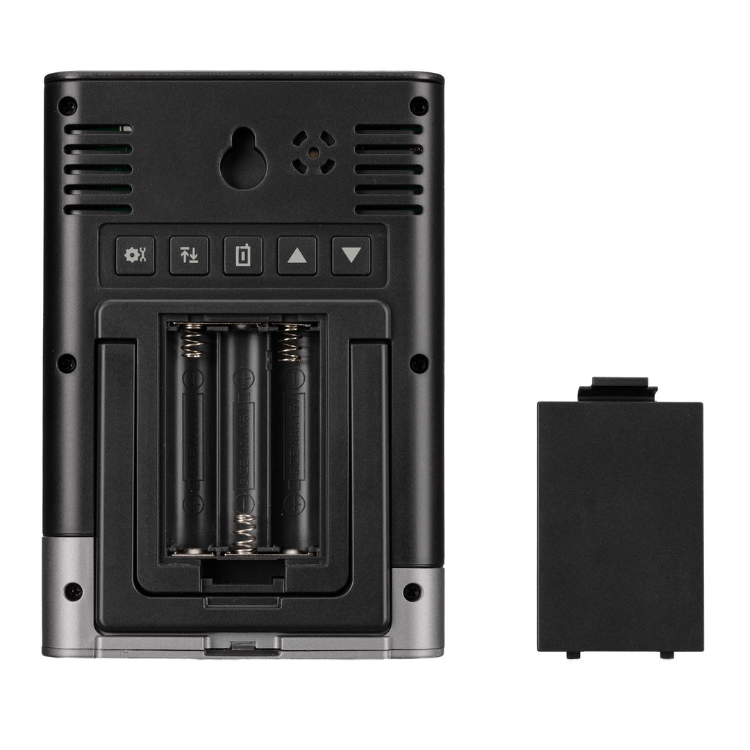 Bresser 16206 Home Weather Station with Outdoor Sensor, Black/Grey