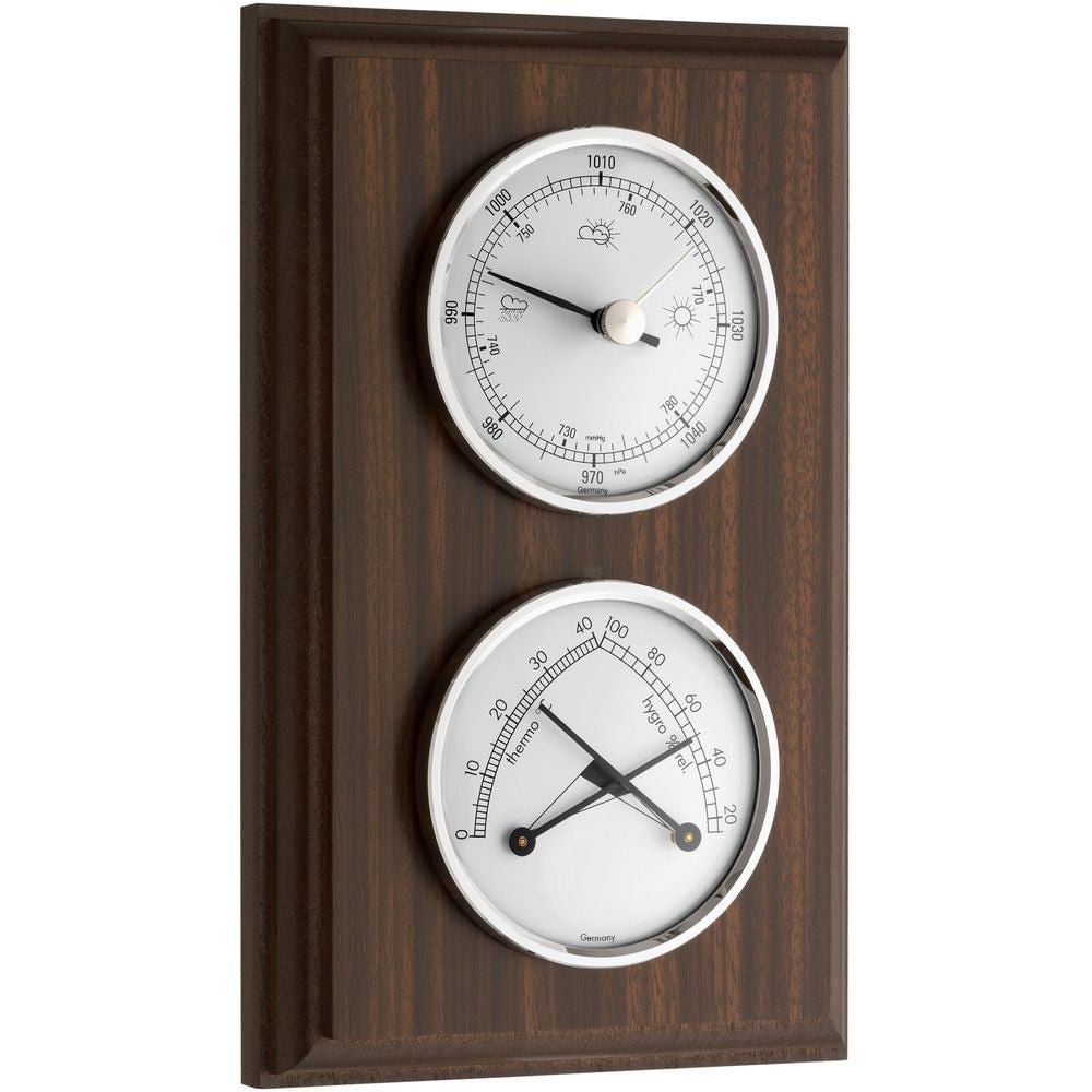 Walnut Barometer 19.5cm - dev-weathershop