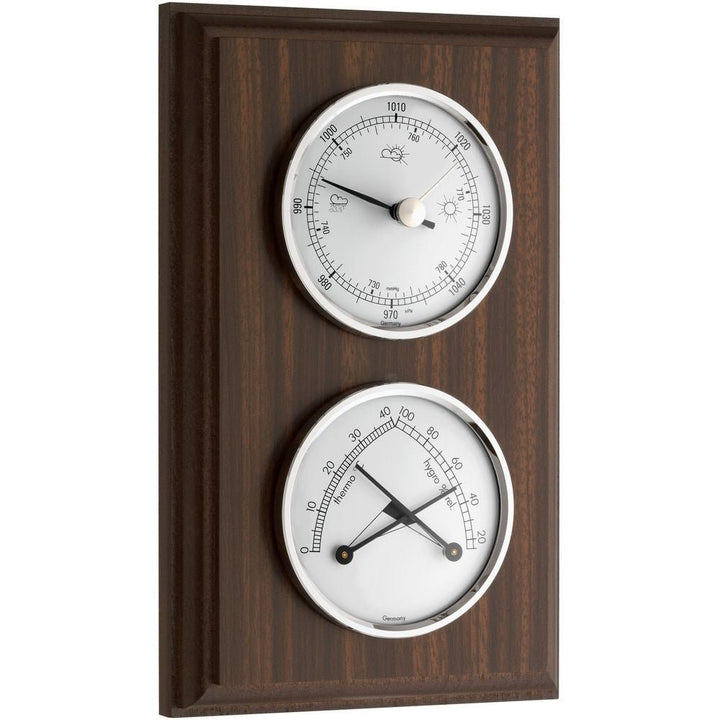Walnut Barometer 19.5cm - dev-weathershop