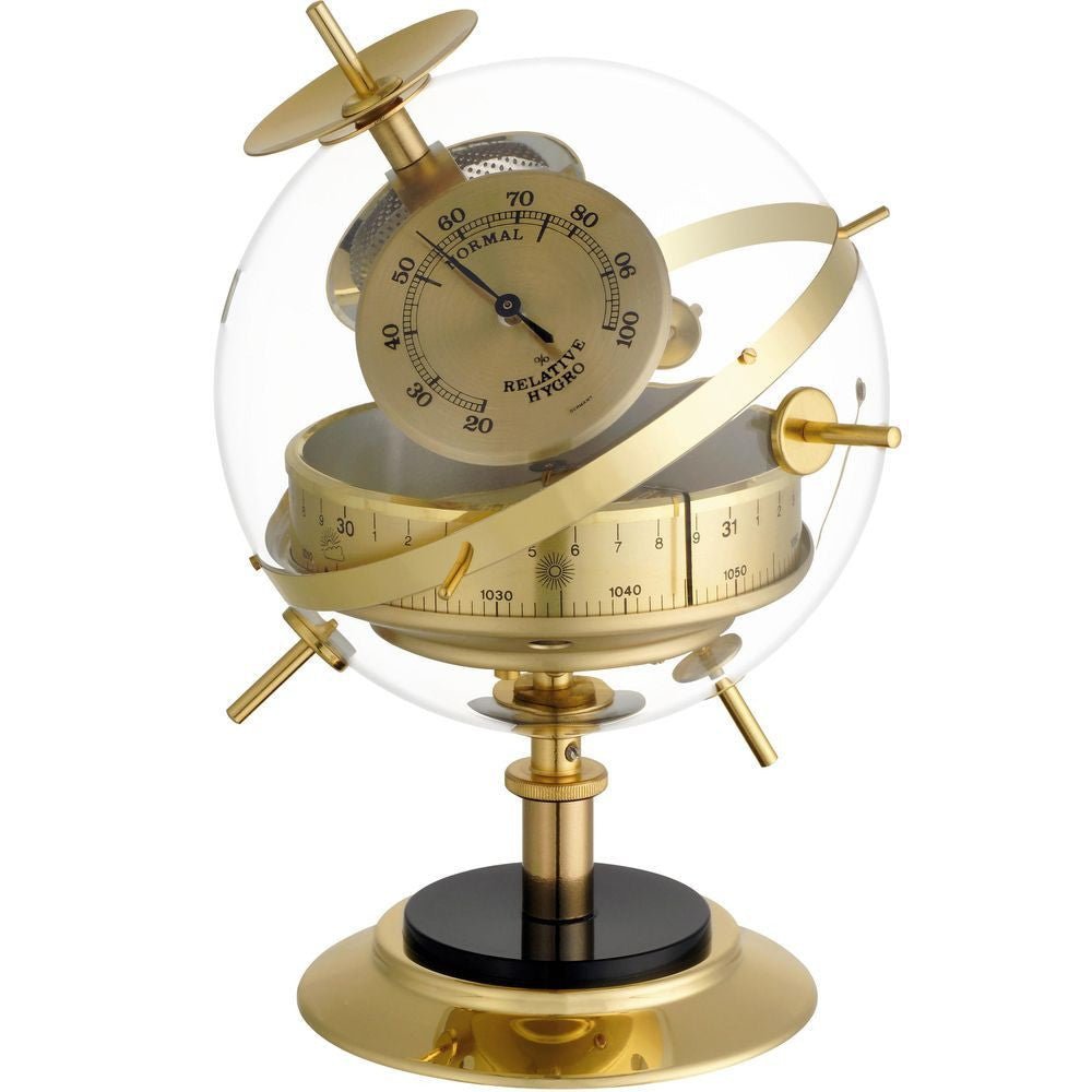 Brass Sputnik Barometer 20cm - dev-weathershop
