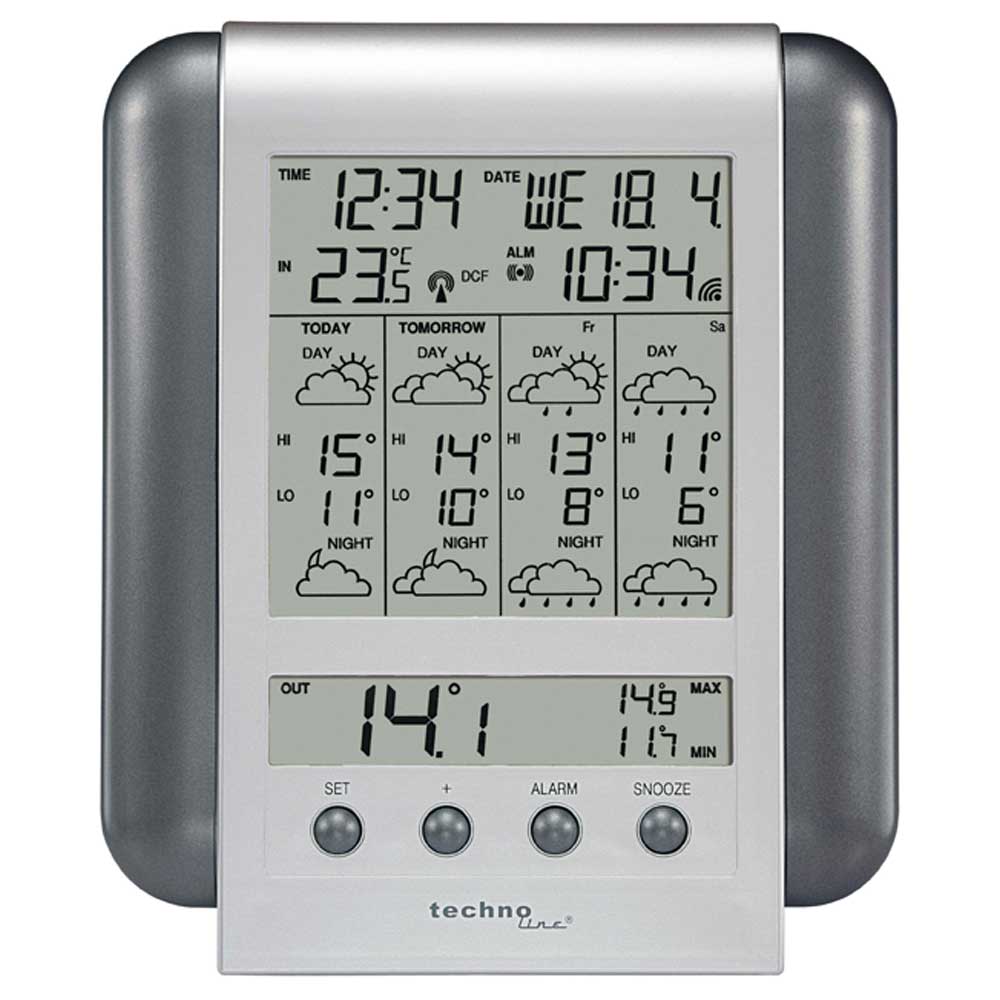 DISCONTINUED Technoline WM5012 Meteo Weather Centre 4 Day - dev-weathershop