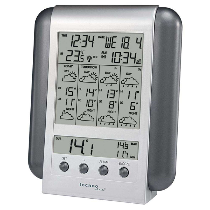 DISCONTINUED Technoline WM5012 Meteo Weather Centre 4 Day - dev-weathershop