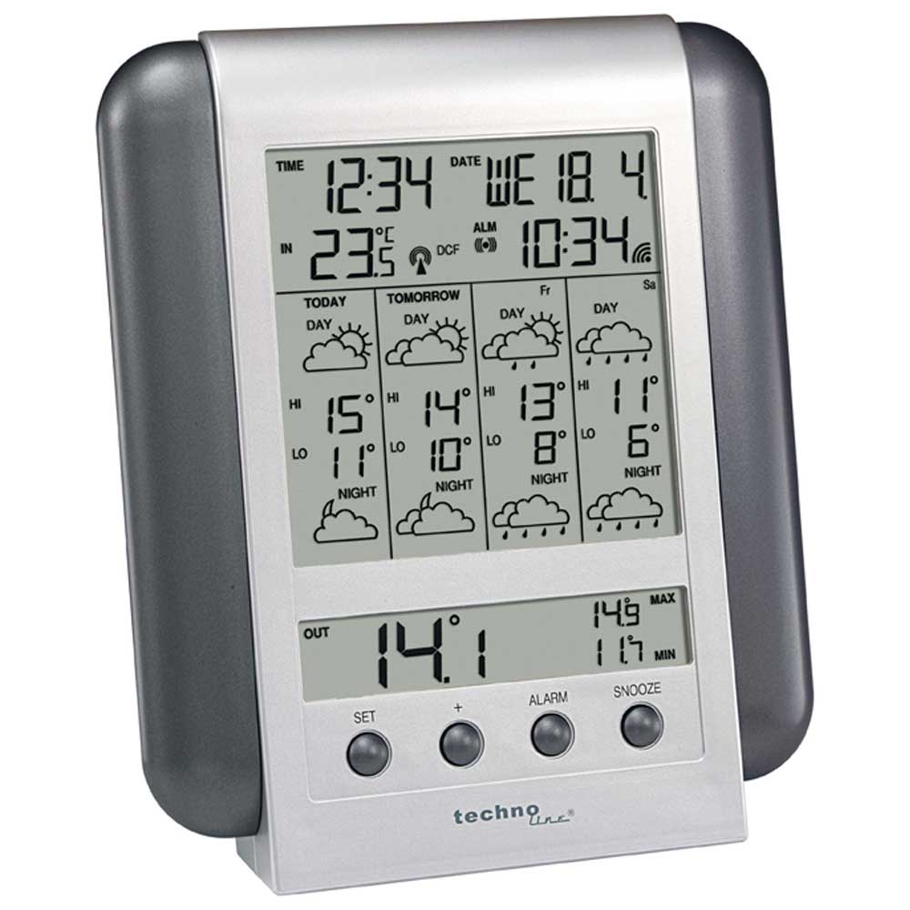 DISCONTINUED Technoline WM5012 Meteo Weather Centre 4 Day - dev-weathershop