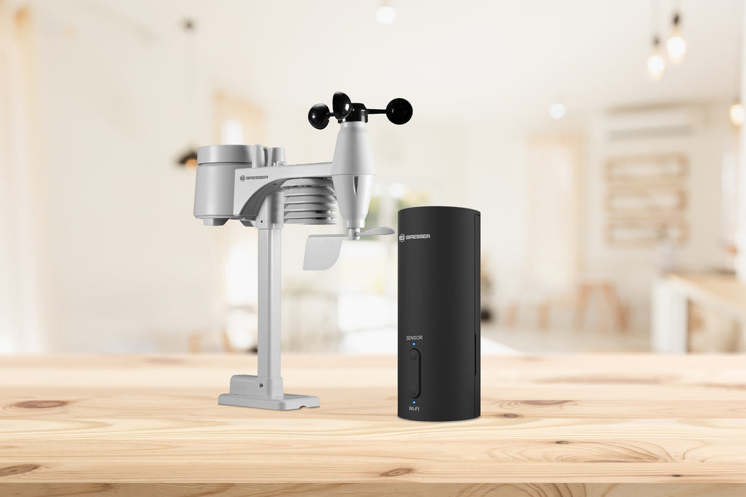 Bresser 7002620 El Nino Wi-Fi Gateway Weather Station with 7-in-1 Professional Sensor