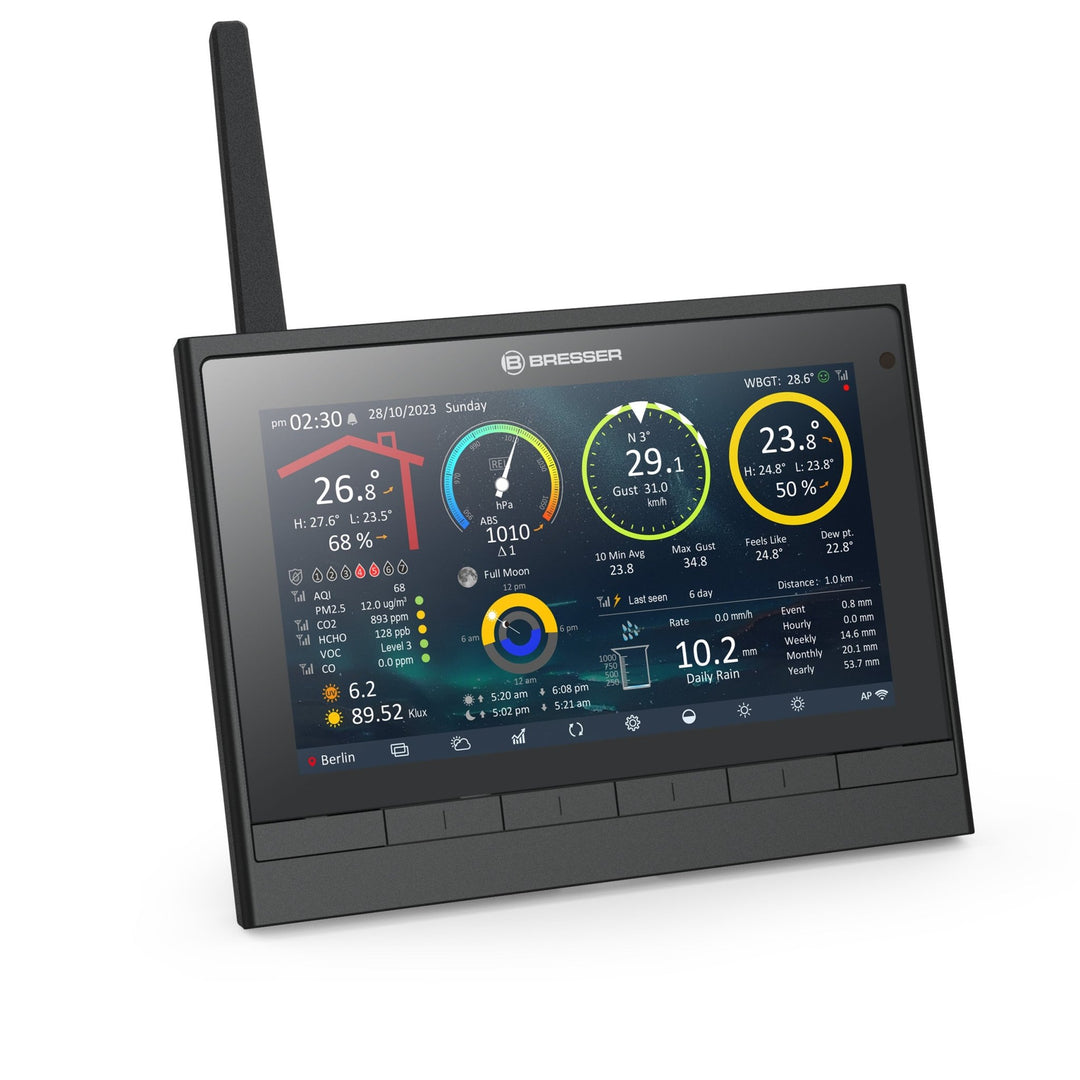 BRESSER 9-in-1 MeteoChamp HD WiFi Weather Station - dev-weathershop