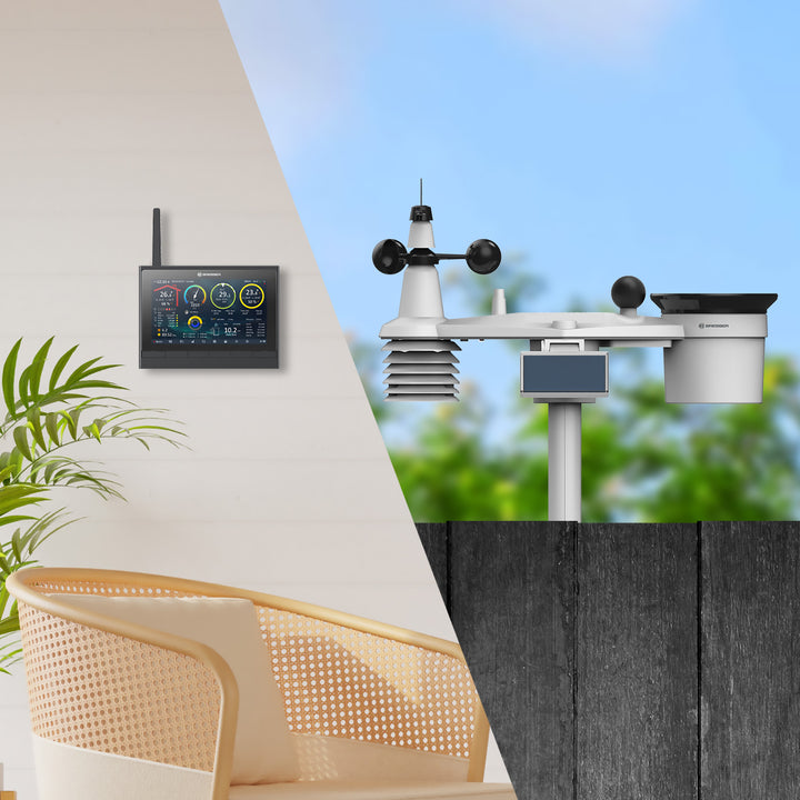 BRESSER 9-in-1 MeteoChamp HD WiFi Weather Station - dev-weathershop