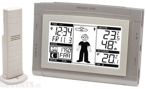 DISCONTINUED: TechnoLine WS9611 Weather Man Forecaster - dev-weathershop
