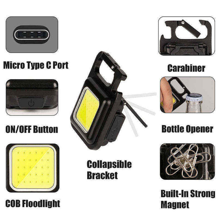 Rechargeable Keychain Light - Weather Shop