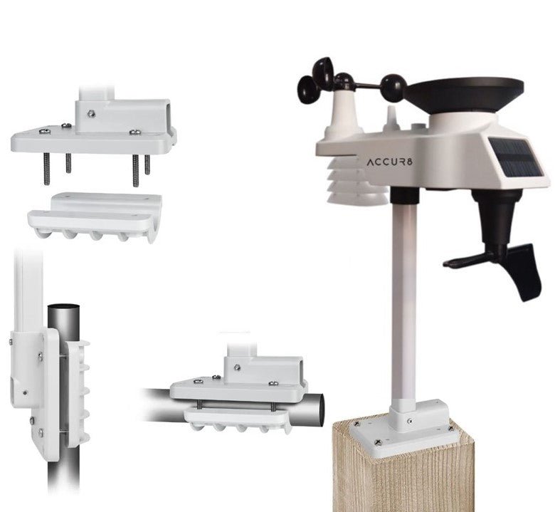 Two Screen Bundle - DWS 5100 5-in-1 Complete Solar-Powered WiFi Weather Station with Weather Alerts - dev-weathershop