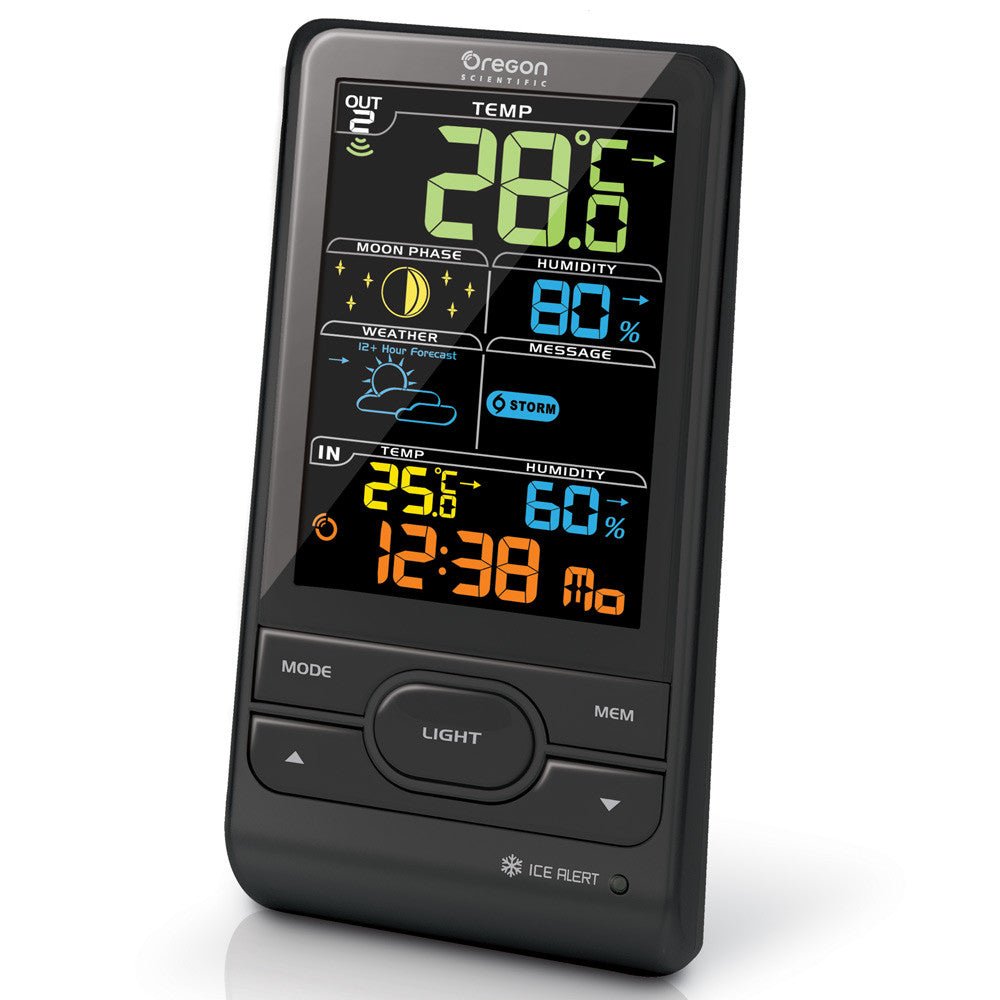 Oregon Scientific BAR208HGSX Weather Forecast Station with Colour Screen and Ice Alert - dev-weathershop