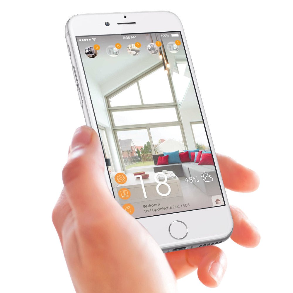 DISCONTINUED: Weather+ Advanced Bluetooth Temperature &amp; Humidity Sensor for Smartphone&