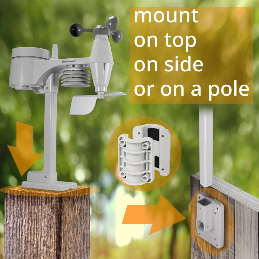 National Geographic 7-in-1 WiFi Weather Station - includes Light Intensity, UV, Ice/Frost Alert - dev-weathershop