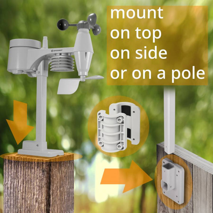 National Geographic 7-in-1 WiFi Weather Station - includes Light Intensity, UV, Ice/Frost Alert - dev-weathershop