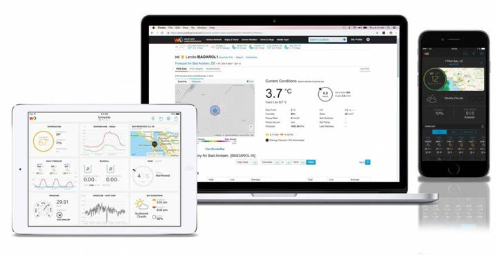 Bresser Clearview 7-in-1 WiFi Weather Station - includes Light Intensity, UV, Ice/Frost Alert 7002586 - dev-weathershop