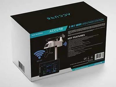 Two Screen Bundle - DWS 5100 5-in-1 Complete Solar-Powered WiFi Weather Station with Weather Alerts - dev-weathershop