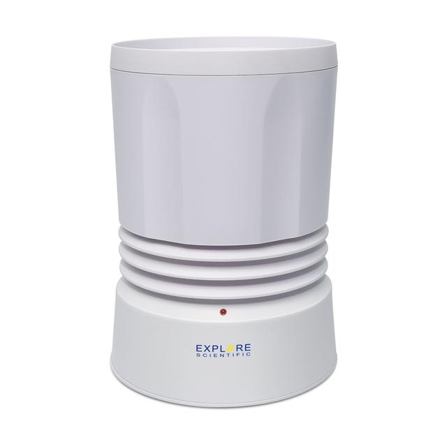 DISCONTINUED: Explore Scientific RGT1001 Wireless Rain Gauge with Outdoor Temperature &amp; Rain Alert - dev-weathershop