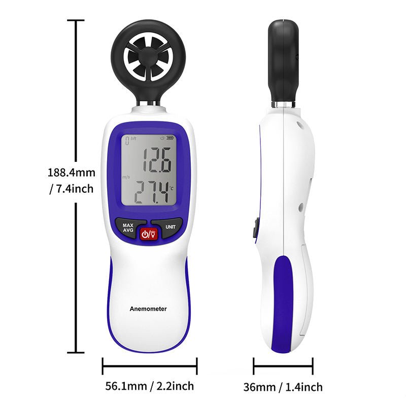 Digital Anemometer Wind Speed Meter Tester - Weather Shop