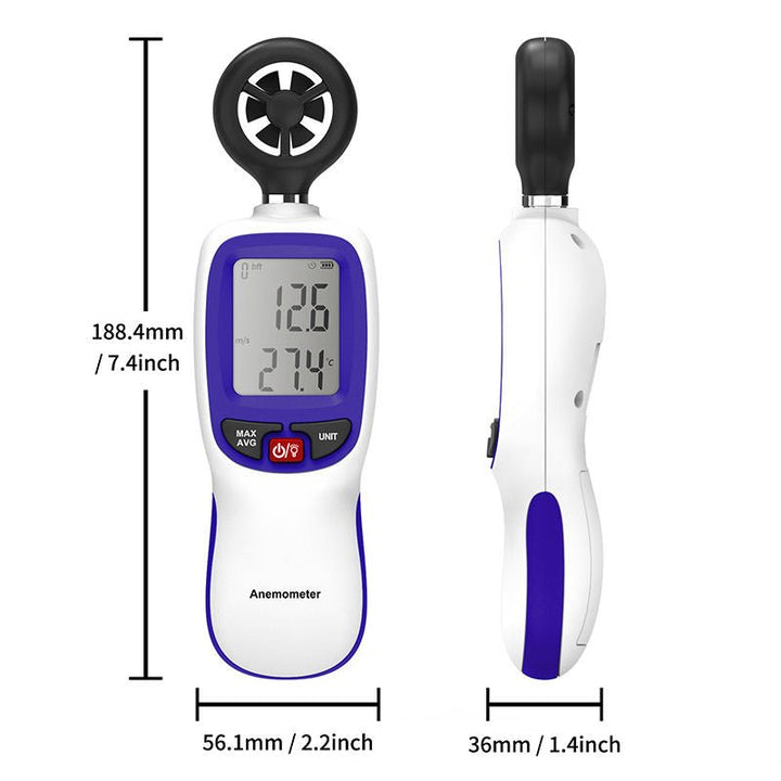 Digital Anemometer Wind Speed Meter Tester - Weather Shop