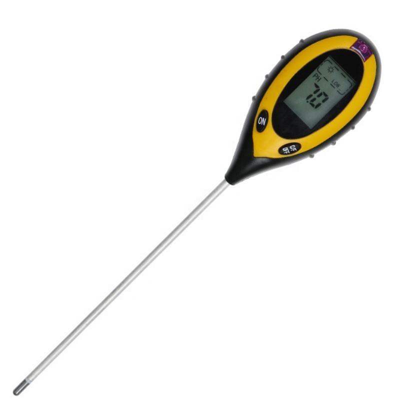 4 in 1 Soil PH Tester Plant Humidity Light Measuring Instrument - Weather Shop