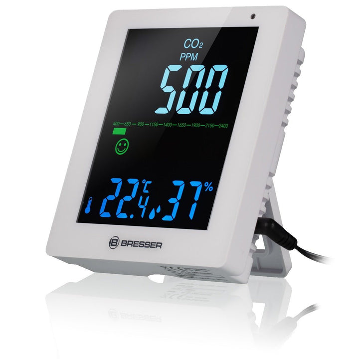 Bresser CO2 Air Quality Monitor Smile 7004020GYE000 - dev-weathershop