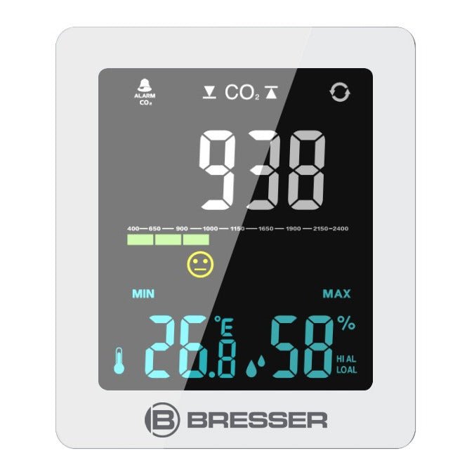 Bresser CO2 Air Quality Monitor Smile 7004020GYE000 - dev-weathershop