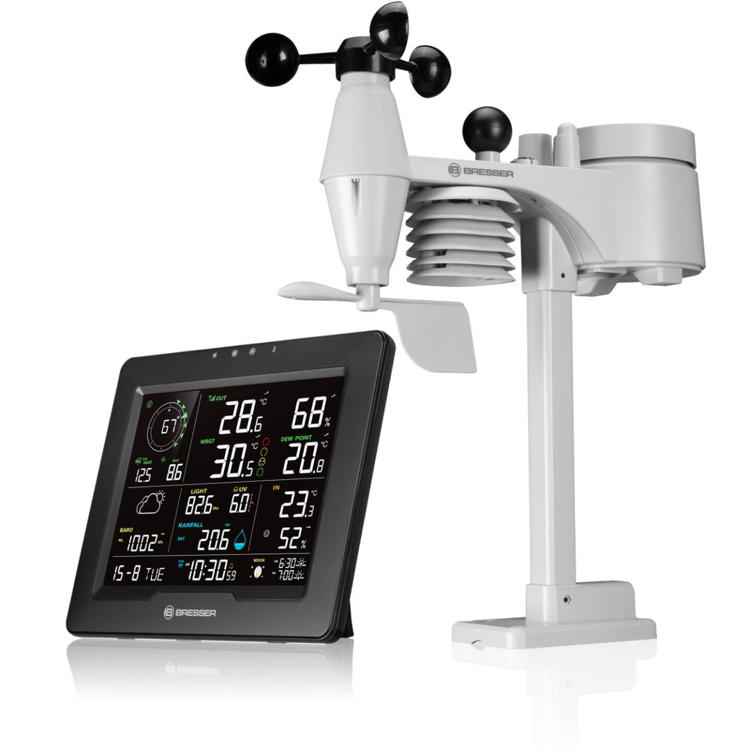 Bresser Sahara TB 8-in-1 WiFi Weather Station with Heat Stress Index 7003400 - dev-weathershop