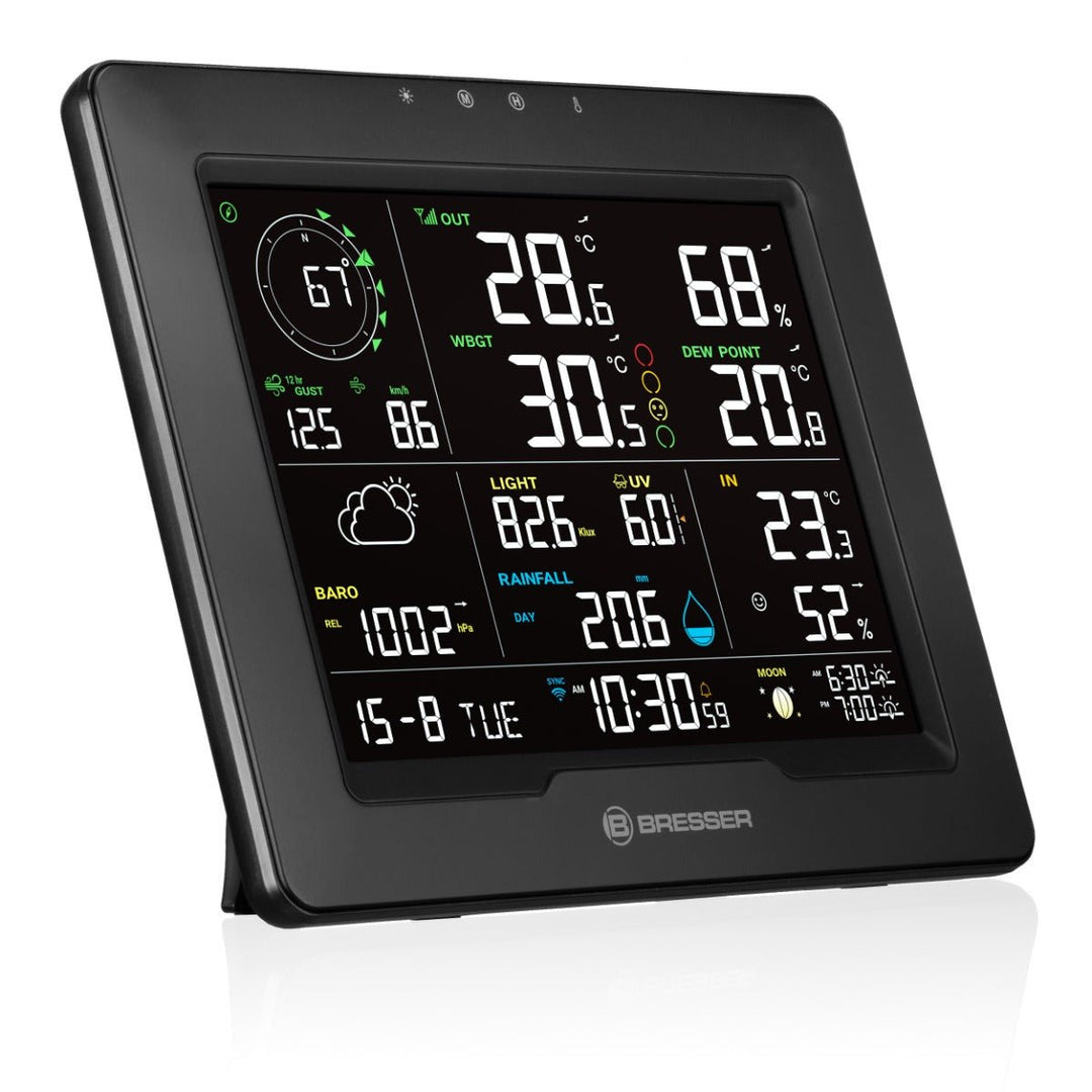 Bresser Sahara TB 8-in-1 WiFi Weather Station with Heat Stress Index 7003400 - dev-weathershop