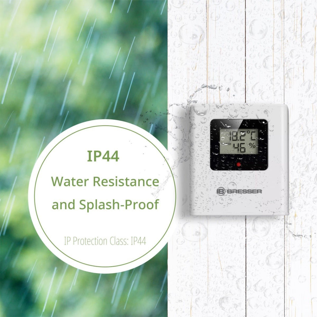 Bresser RC Weather Station Neomeo H with Indoor Comfort Indicator, Indoor/Outdoor Temp &amp; Humidity, Frost warning 7007350 - dev-weathershop