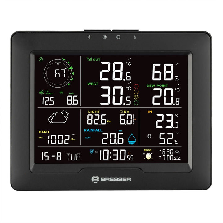 Bresser Sahara TB 8-in-1 WiFi Weather Station with Heat Stress Index 7003400 - dev-weathershop