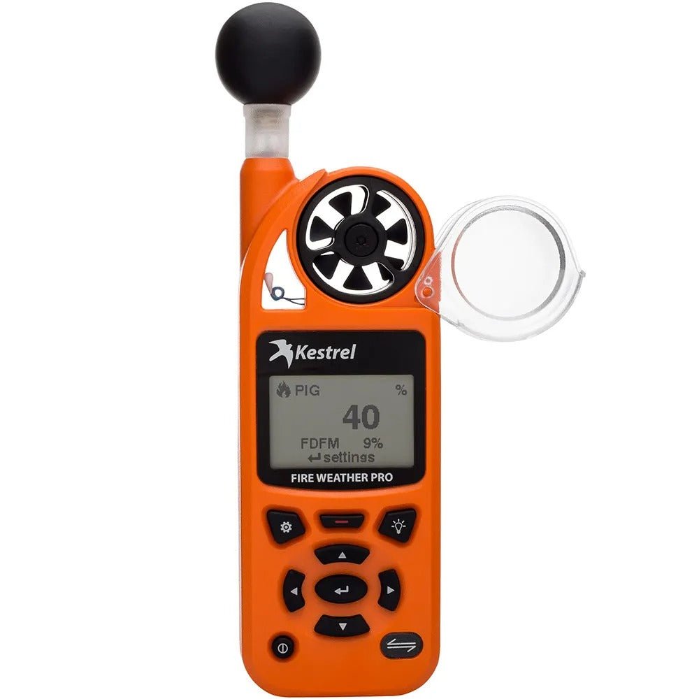 Kestrel 5400FW Fire Weather Meter Pro WBGT Meter with Compass & Vane Mount + LiNK Wireless Communication - dev-weathershop