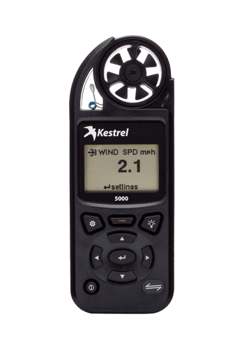 Kestrel 5000 - Wind speed, Temp, Humidity, Pressure, Data Logging &amp; Graphing + LiNK Wireless Communication - dev-weathershop