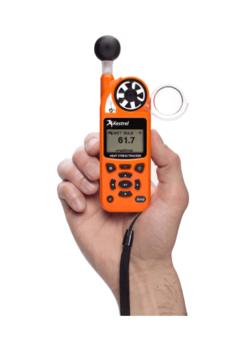 Kestrel 5400WL Pro WBGT Heat Stress Tracker with Compass &amp; Vane Mount + LiNK Wireless Communication - dev-weathershop
