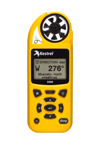 Kestrel 5500 Professional Weather Meter with Onboard Data Logging &amp; Graphing - dev-weathershop