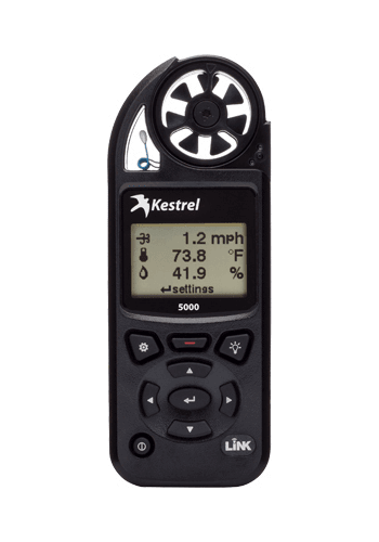 Kestrel 5000 - Wind speed, Temp, Humidity, Pressure, Data Logging &amp; Graphing + LiNK Wireless Communication - dev-weathershop