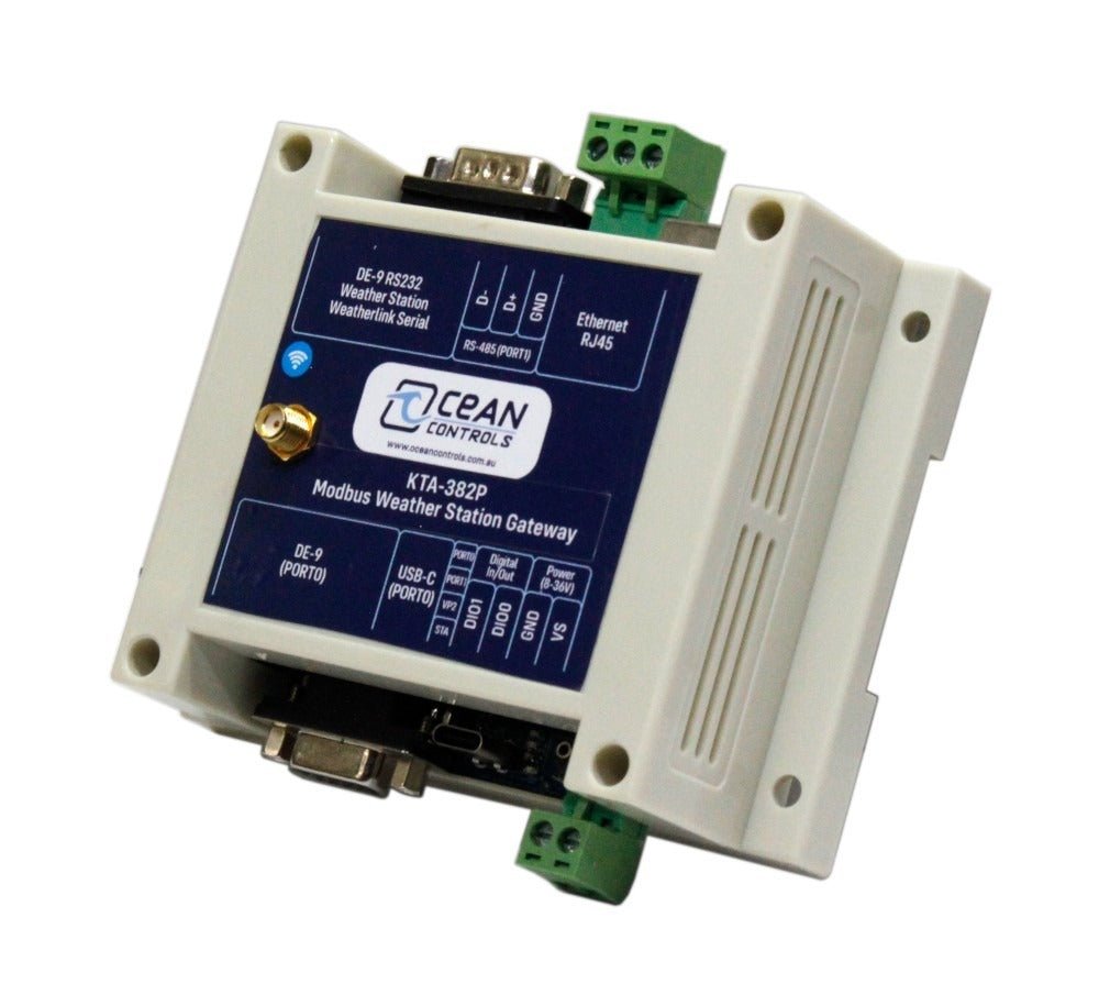 Ocean Controls KTA-382P Modbus RTU/TCP PoE Weather Station Gateway - dev-weathershop