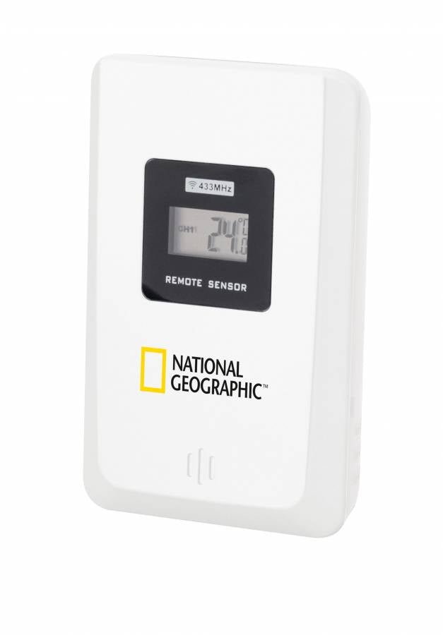 DISCONTINUED: National Geographic Transparent Display Weather Forecast Station &amp; Alarm Clock - dev-weathershop