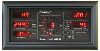 DISCONTINUED: RainWise Weather Oracle MK III Display - dev-weathershop